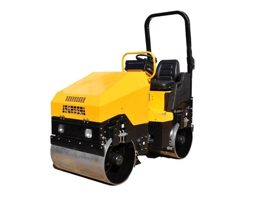 إسو جنبا إلى جنب آلة الرول الطريق الوزن 1.5 طن محرك الديزل سنة واحدة الضمان 1.3-1.5ton