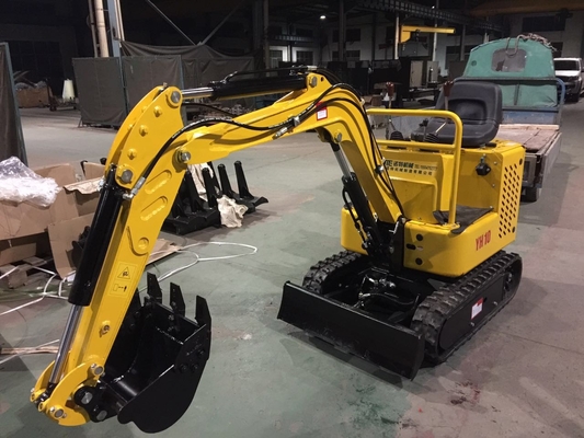 SJ10 حفار صغير آلة مزدوج طبل مصغرة حفارات حفار لمنطقة عمل صغيرة 950kgs