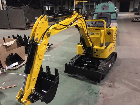 SJ10 حفار صغير آلة مزدوج طبل مصغرة حفارات حفار لمنطقة عمل صغيرة 950kgs