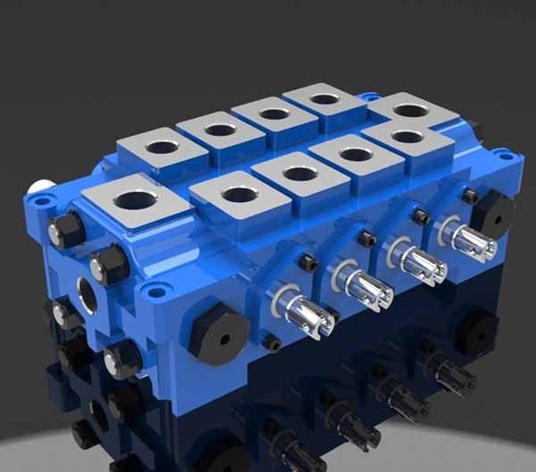 HCD يتعدّد اتّجاهيّ تحكم صمام لجون Deere حصّادة درّاسة معدل دفق 55L/min